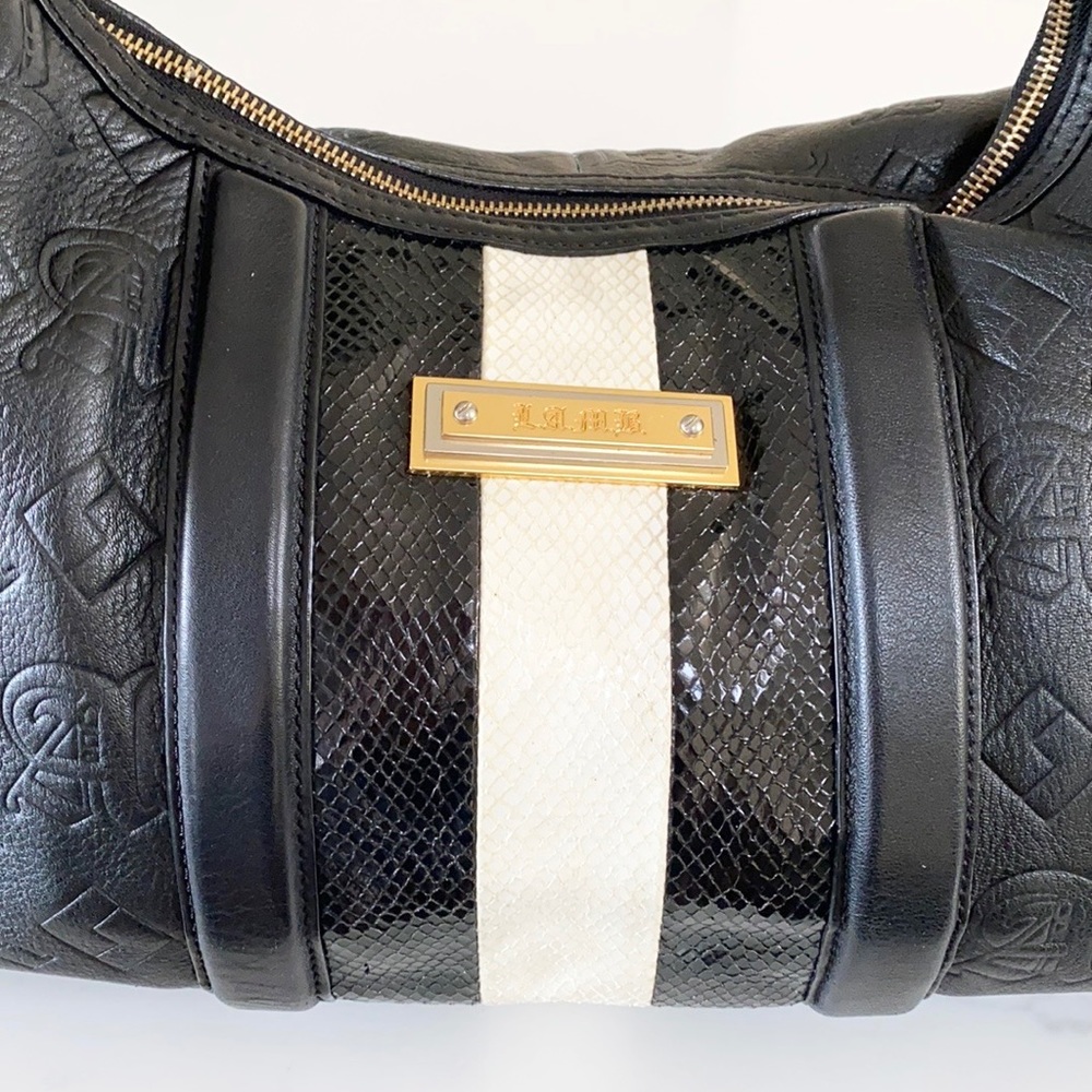 L.A.M.B. | Y2K Dorset Leather Embossed  Hobo Bag - Picture 2 of 13